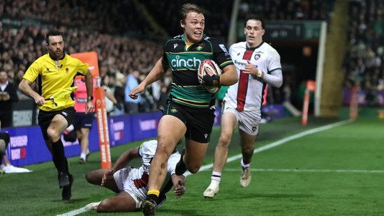 Tom Litchfield of Northampton Saints