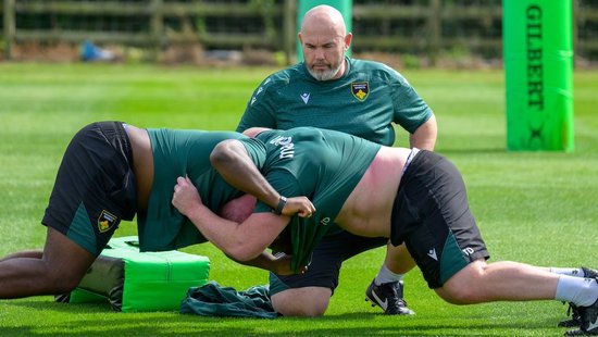 Matt Ferguson is a coach at Northampton Saints