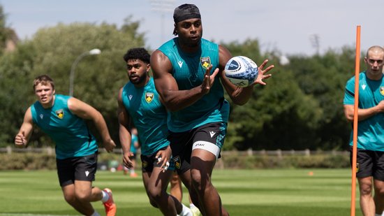 Chunya Munga of Northampton Saints