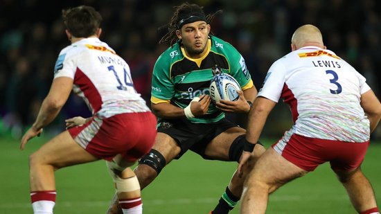 Lewis Ludlam of Northampton Saints