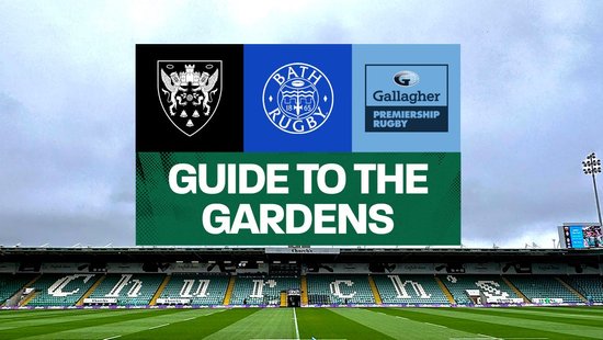 Guide to the Gardens | Saints vs Bath