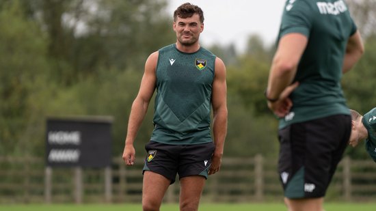 Northampton Saints’ George Furbank during the 2024/25 season.