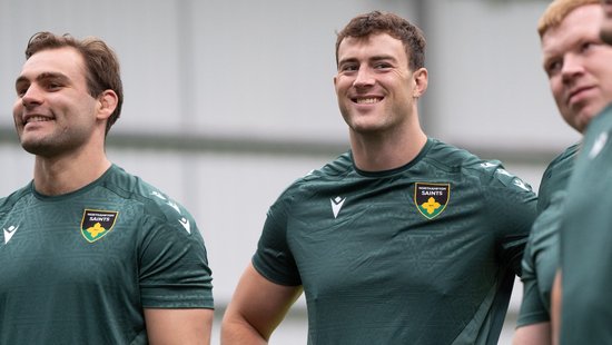 Northampton Saints’ 2024/25 Training Wear on sale now