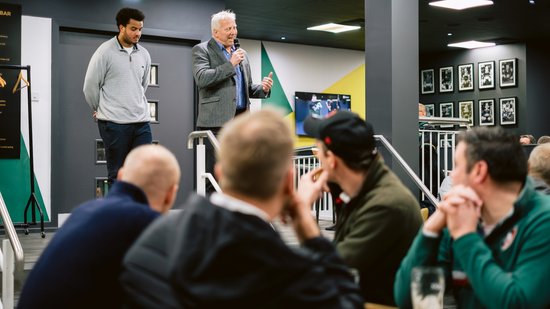 This laid-back, social bar in the Carlsberg Stand is an inviting setting for match-goers who want to mingle with fellow supporters.
