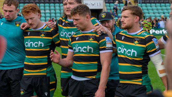 Fraser Dingwall of Northampton Saints