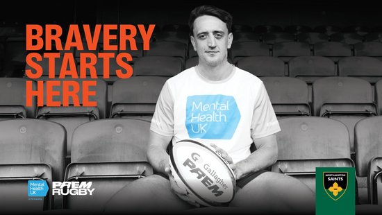 PREM Rugby have teamed up with Mental Health UK.