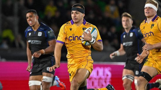 Edoardo Todaro of Northampton Saints