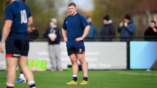 Craig Wright with England Under-20