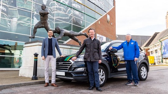 Spirit Hyundai have been partners with Northampton Saints since 2012
