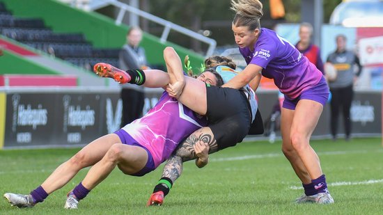 Loughborough Lightning against Harlequins