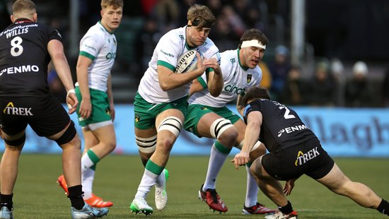 Alex Coles of Northampton Saints