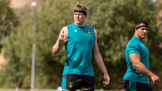 Tom Pearson of Northampton Saints