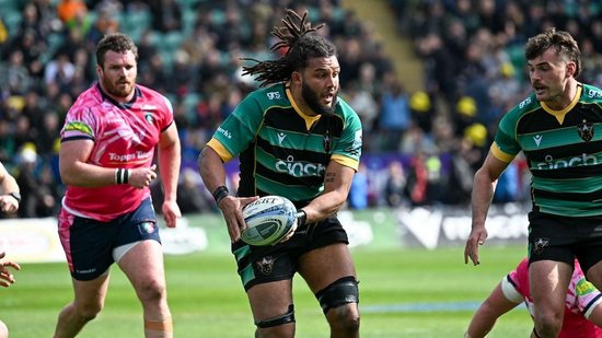 Lewis Ludlam of Northampton Saints