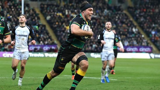 Josh Kemeny of Northampton Saints