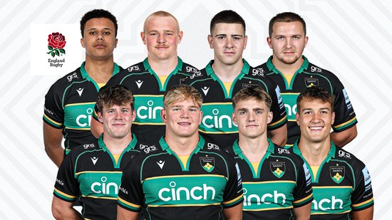 Eight young Saints have been named in England‘s U20 EPS for 2024/25.