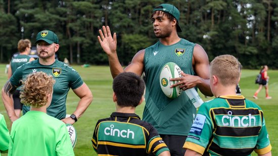 Northampton Saints Community residential camps at Stowe School.