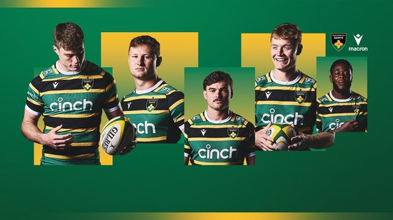 Northampton Saints reveal home strip for 2025/26 season