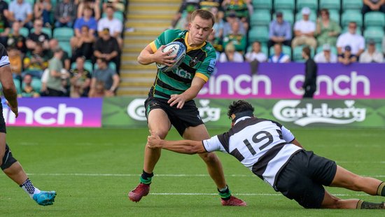 Ewan Baker of Northampton Saints