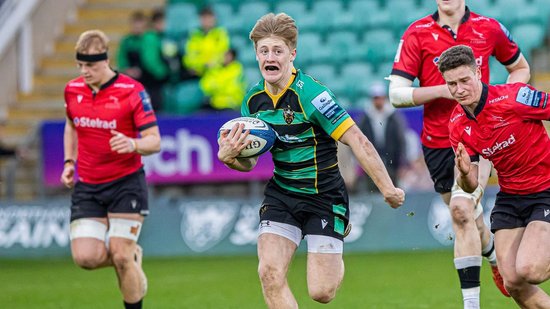 Rafe Witheat of Northampton Saints Under-18s Academy.