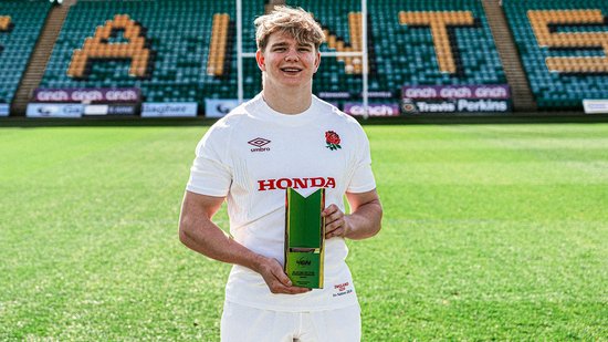Henry Pollock has been named the Under-20 Six Nations Player of the Championship.