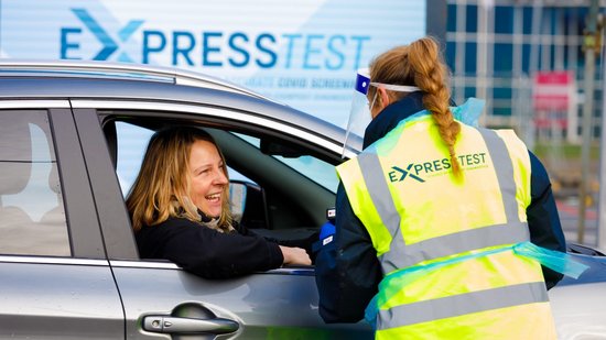 ExpressTest is available at Franklin's Gardens