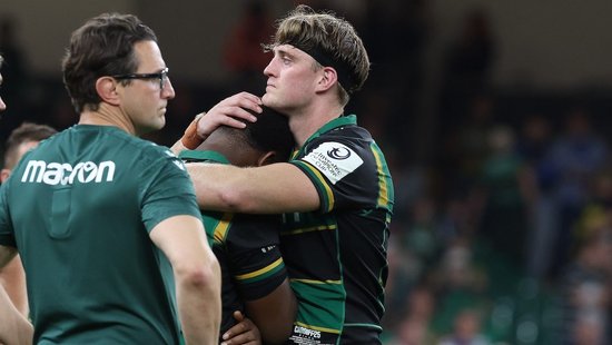 Alex Coles of Northampton Saints.