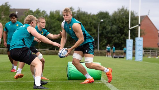 Tom Pearson of Northampton Saints