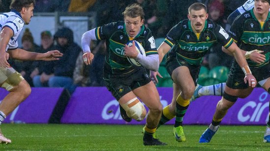 James Ramm of Northampton Saints