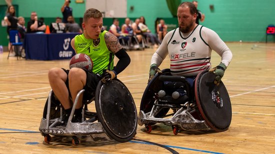 Saints Wheelchair Rugby claimed the WR5s Premiership title