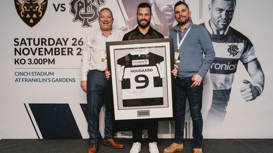 The Barbarians luncheon at Franklin’s Gardens