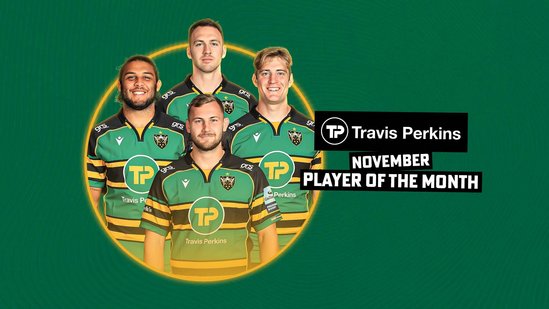 Vote now for you Travis Perkins Player of the Month for November!