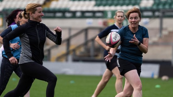 Women’s Touch Rugby at Northampton Saints.