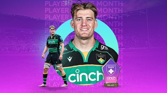 Alex Coles named cinch Player of the Month for May