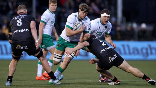 Alex Coles of Northampton Saints