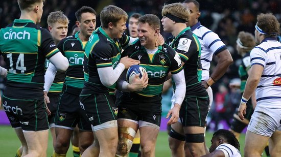 Fraser Dingwall of Northampton Saints