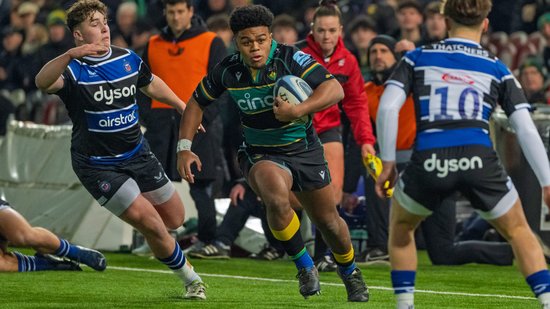 Charlie Tamani of Northampton Saints