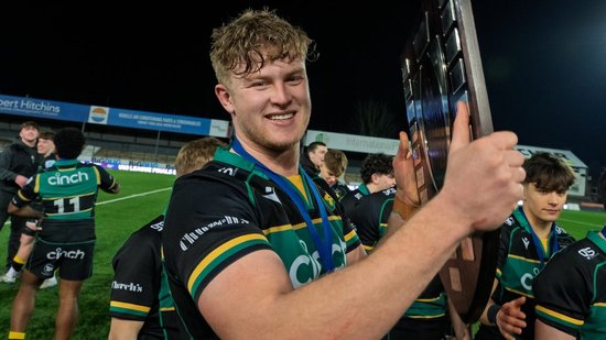 Jack Lawrence of Northampton Saints Under-18s.