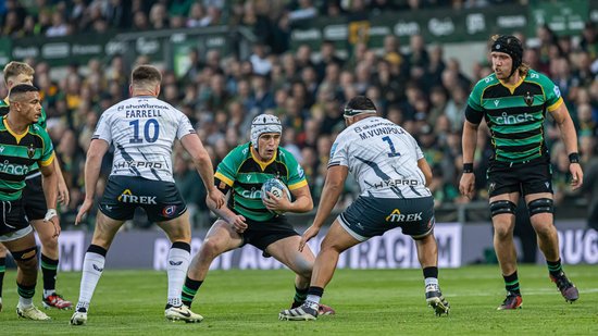 Curtis Langdon of Northampton Saints.