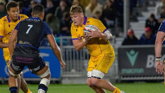 Ed Prowse of Northampton Saints