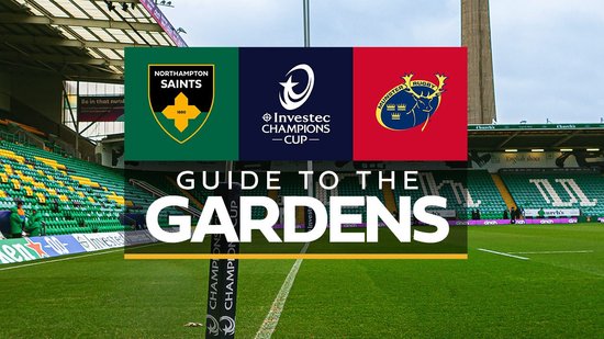 Guide to the Gardens | Saints vs Munster 24/25