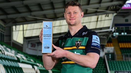 Fraser Dingwall wins Gallagher Player of the Month for February