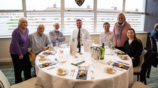 Enjoy hospitality with The Players' Table package at Franklin's Gardens.