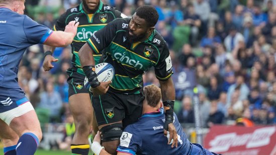 Temo Mayanavanua of Northampton Saints