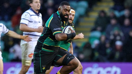 Temo Mayanavanua of Northampton Saints