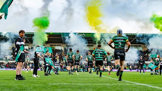 cinch Stadium at Franklin’s Gardens, home of Northampton Saints