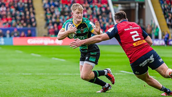 Fin Smith of Northampton Saints