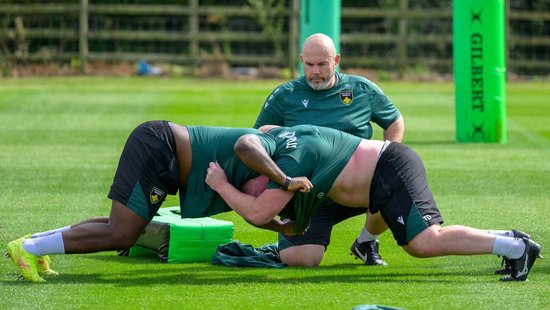 Matt Ferguson is a coach at Northampton Saints