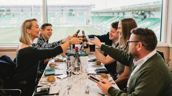 The Michael Jones Jeweller Champions Suite at Franklin’s Gardens, Northampton