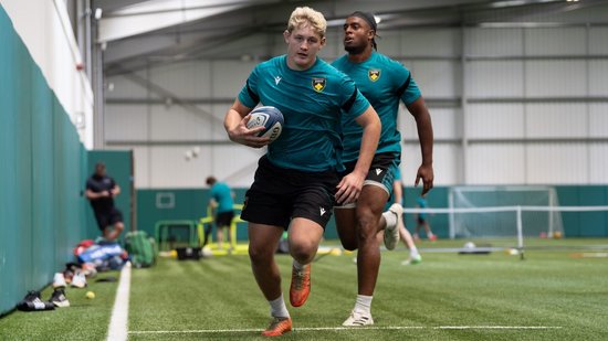 Charlie Ulcoq of Northampton Saints