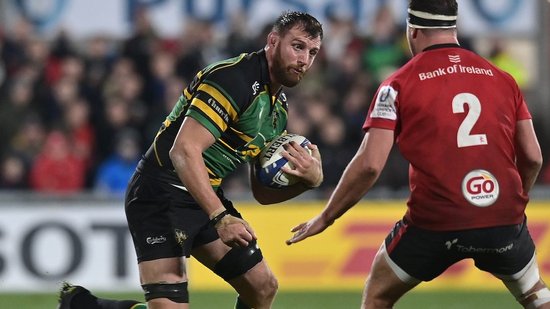 Tom Wood of Northampton Saints